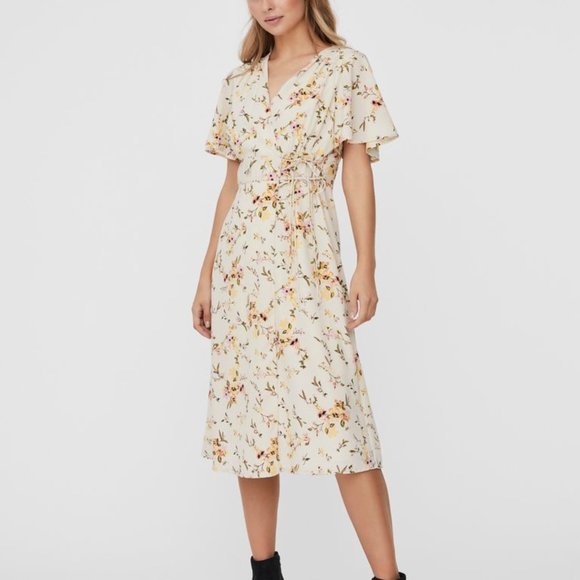 wrap dress vero moda